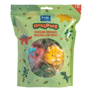 PME vaahtokarkit, Dinosaurukset 12kpl