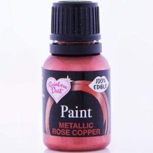 Rainbow Dust Metallic Paint Rose Copper 25g