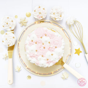 ScrapCooking Spatula, Whisk and Cake Server Gold set/3