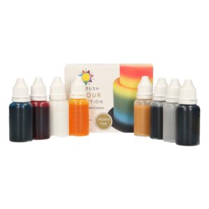 Sugarflair Airbrush Colour Collection Alcohol Free 14ml set/8