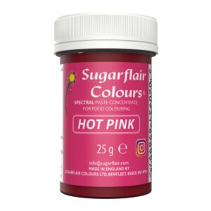 Sugarflair Paste Colour Hot Pink 25g
