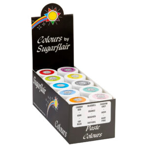Sugarflair Paste Colour Pastel Collection set/10