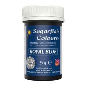 Sugarflair Paste Colour Royal Blue 25g