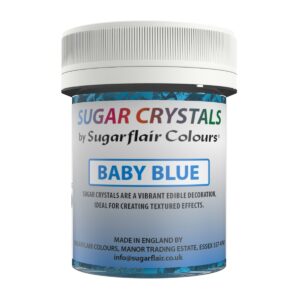 Sugarflair Sugar Crystals Baby Blue 40g
