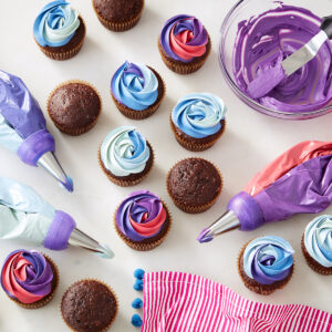 Wilton 3-osainen Color Swirl liitin
