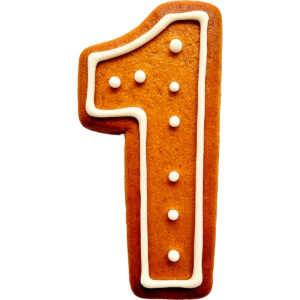 Wilton Cookie Cutter Number 1 - 7,8cm