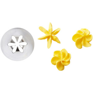 Wilton Decorating Tip & Bags Dropflower #2D set/3