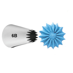 Wilton Decorating Tip Open Star #6B