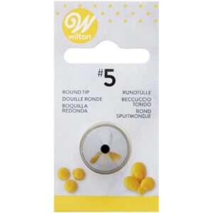Wilton Decorating Tip Round #005