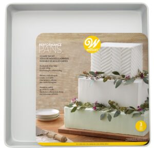 Wilton Performance Pans Square Cake Pan set/3