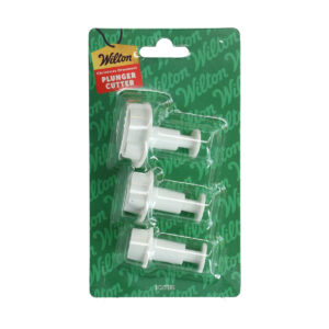 Wilton Plunger Cutter Christmas Ornament set/3