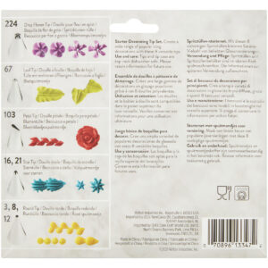 Wilton Starter Decorating Tip Set/9