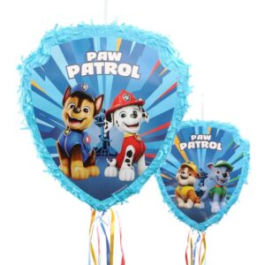 FOLDABLE PINATA TO PULL PAW PATROL© 33CM X 38CM X 9CM