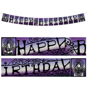 PAPER GARLAND HAPPY BIRTHDAY WEDNESDAY © 200CM X 18.5CM