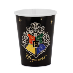 Paper cups Harry Potter Hogwarts Crest, 250 ml