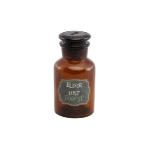 SMALL APOTHECARY BOTTLE 5.7CM X 5.7CM X 11.5CM