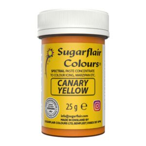 Sugarflair Paste Colour Canary Yellow 25g