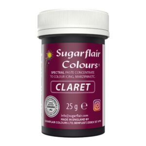 Sugarflair Paste Colour Claret 25g
