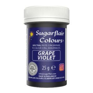 Sugarflair Paste Colour Grape Violet 25g