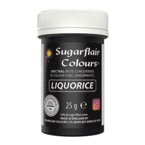 Sugarflair Paste Colour Liquorice/Black 25g