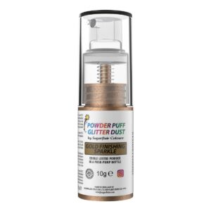 Sugarflair Pump Spray Glitter Dust -Gold Finishing-
