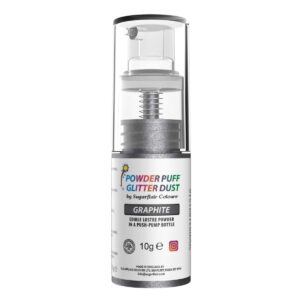 Sugarflair kimallesuihke, Graphite 10g